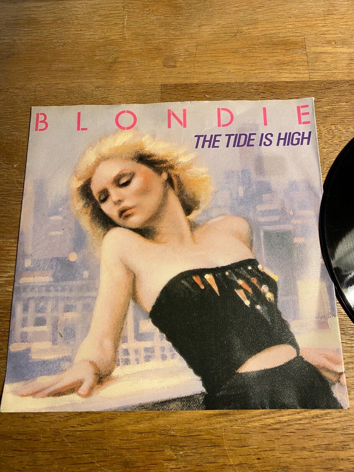 BLONDIE THE TIDE IS HIGH NCB SWEDISH 7" CHRYSALIS Records Used SWEDISH Pressed**