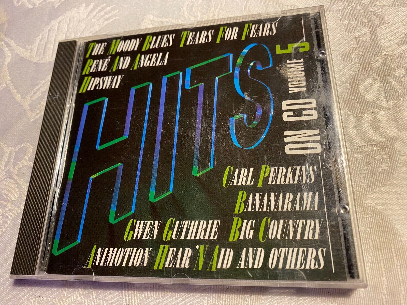 "HITS ON CD VOLUME 5" 1986 MERCURY RECORDS GERMAN 1 PRESS HEAR´N´AID BANANARAMA