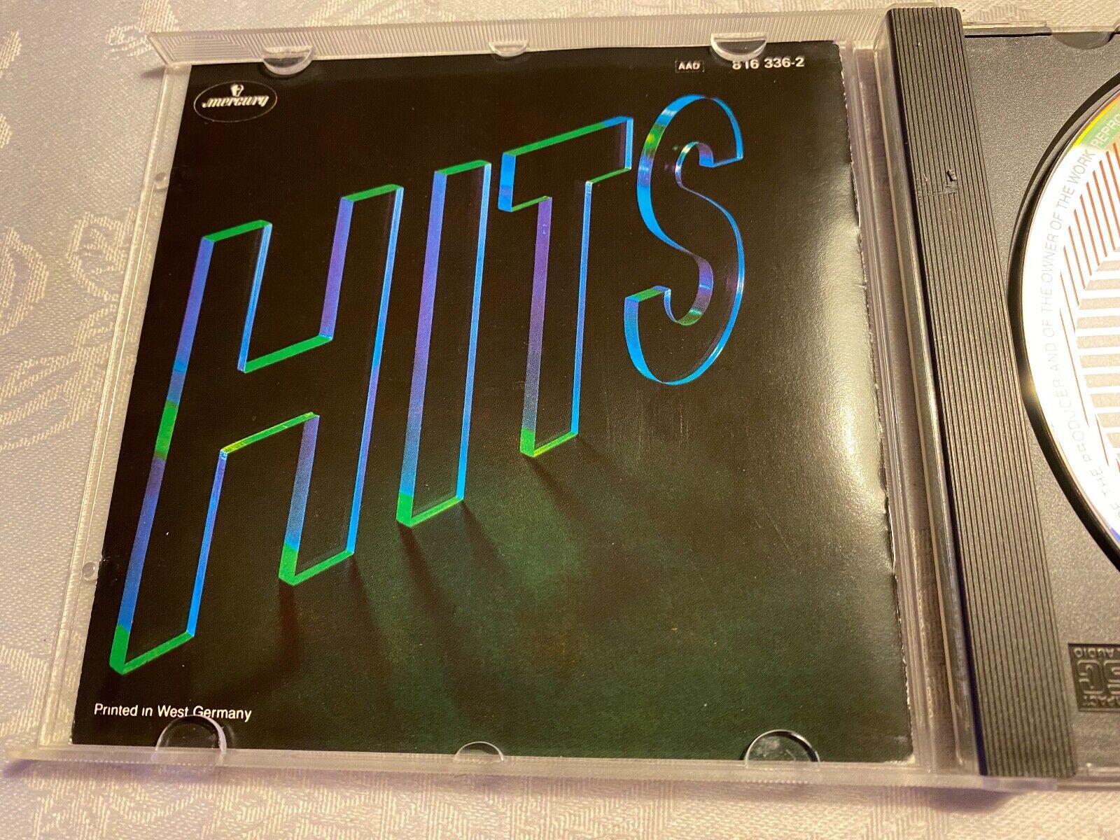 "HITS ON CD VOLUME 5" 1986 MERCURY RECORDS GERMAN 1 PRESS HEAR´N´AID BANANARAMA