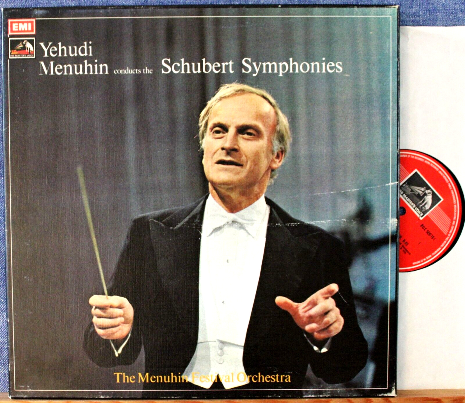 Menuhin Schubert (Symphonies) EMI SLS 5007 (5) Box NM