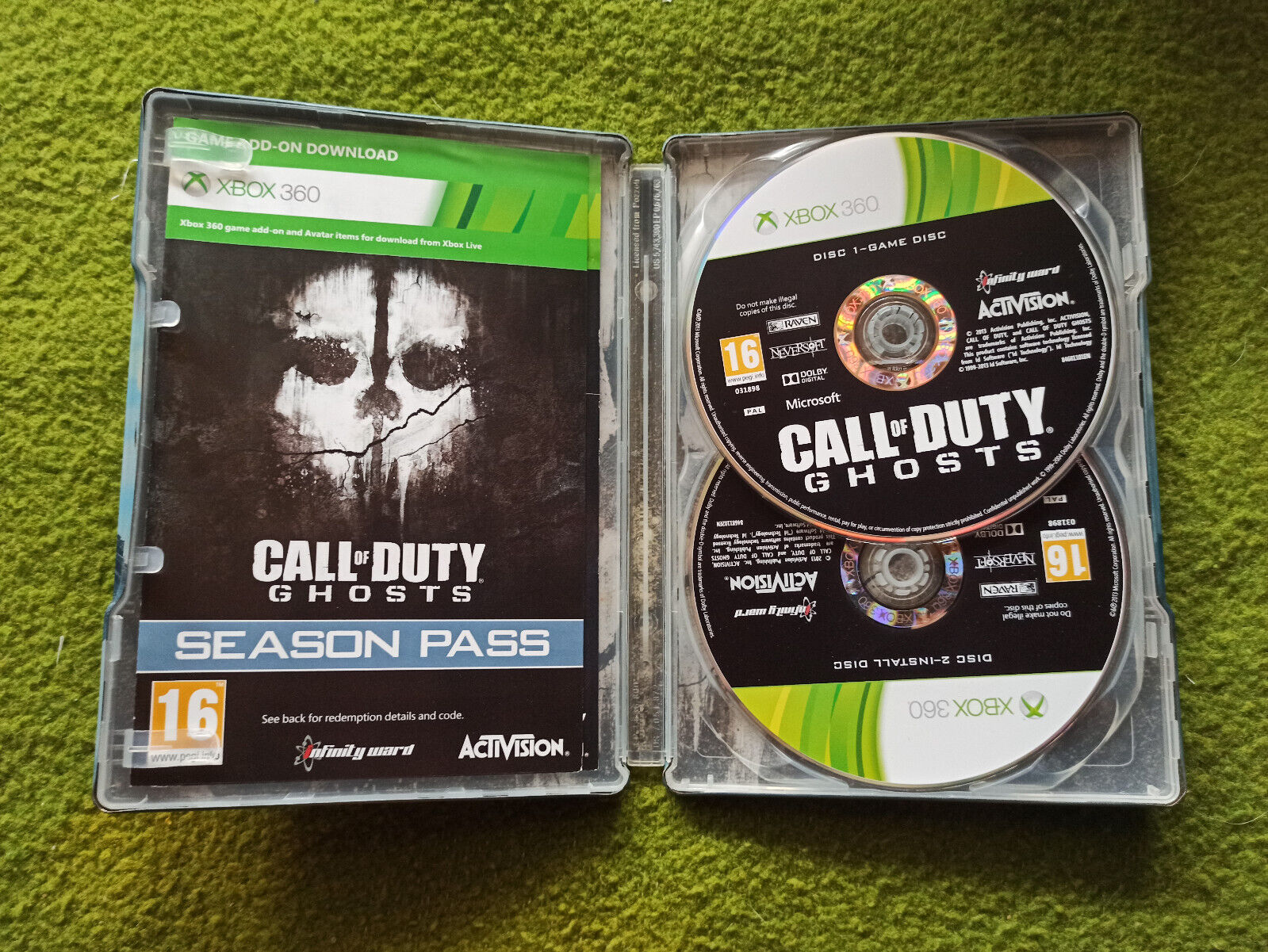 *Microsoft Xbox 360* Call of Duty: Ghosts Steelbook - PAL