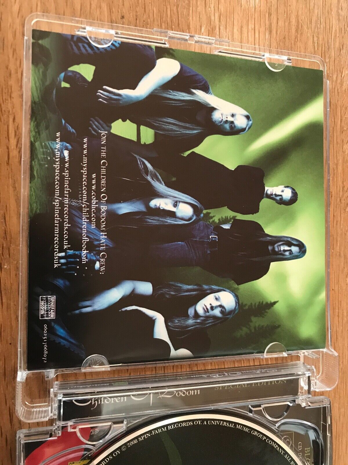 CHILDREN OF BODOM "HATEBREEDER" SPECIAL EDITION ENHANCED RE-ISSUE 2 BONUS TRACKS