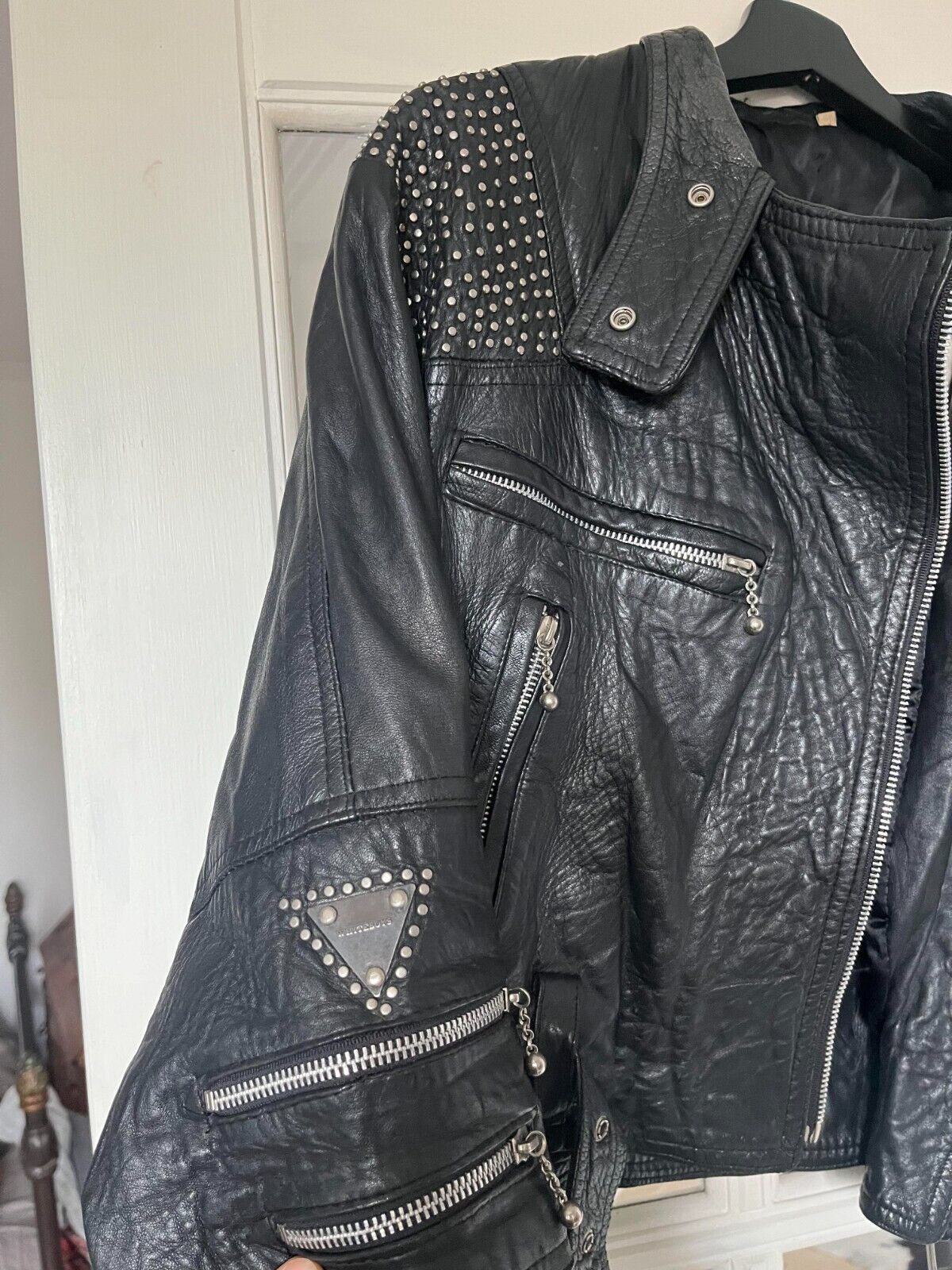 jacket leather women used retro