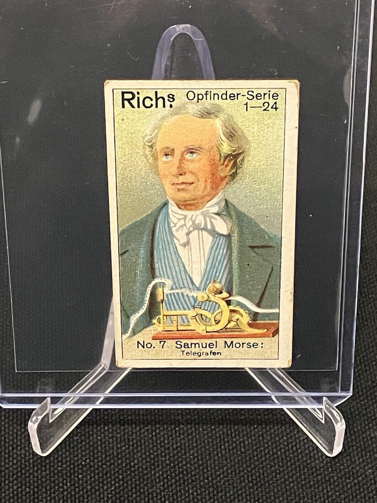 1927 Rich’s Collectors Vintage Inventor Series Samuel Morse #7