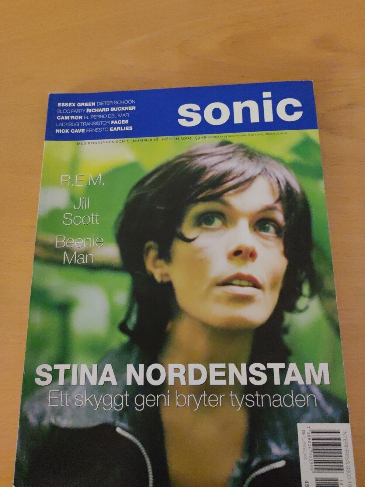 Swedish Magazine JILL SCOTT Beenie Man REM Nick Cave RICHARD BUCKNER Earl NA30