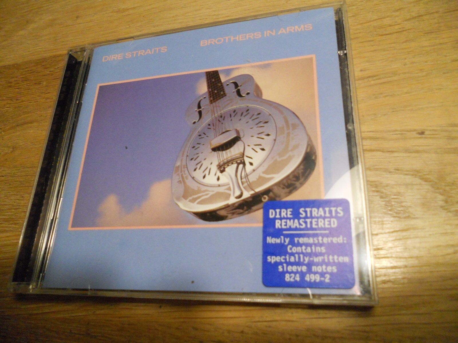 DIRE STRAITS "BROTHERS IN ARMS" 1985 CD 9 TRACKS VERTIGO RECORDS REMASTERED CD**