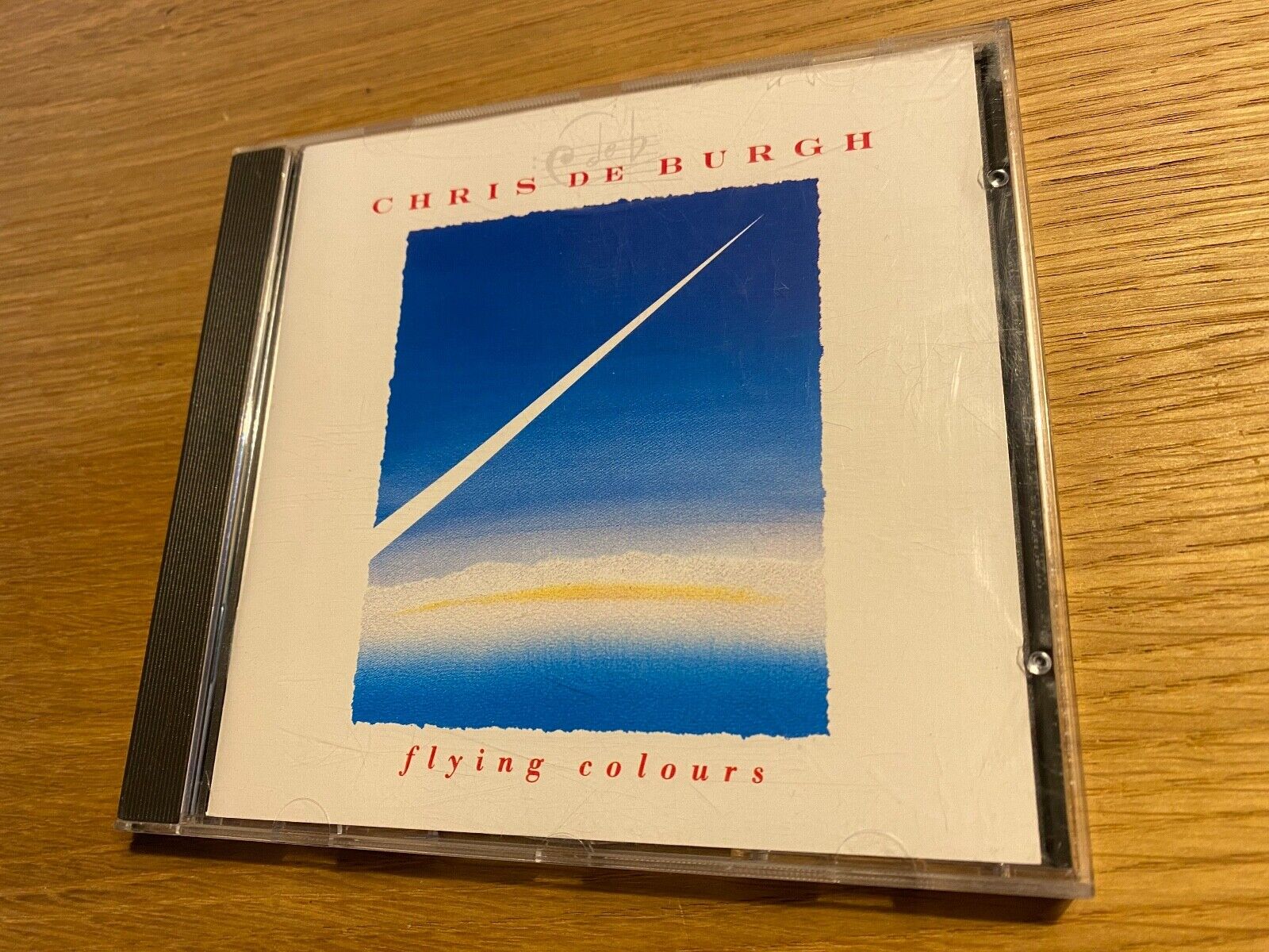 CHRIS DE BURGH "FLYING COLOURS" 1988 CD ALBUM 13 TRACK A  M RECORDS W GERMANY*