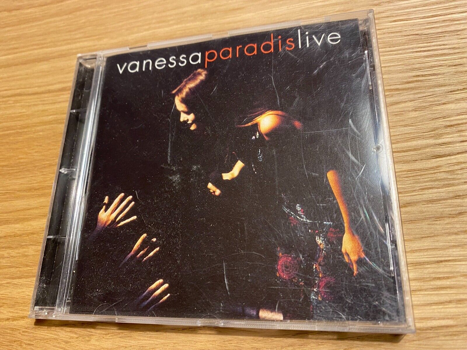 VANESSA PARADIS LIVE 1994 REMARK RECORDS 16 LIVE SONGS USED CD ALBUM RARE LIVE**