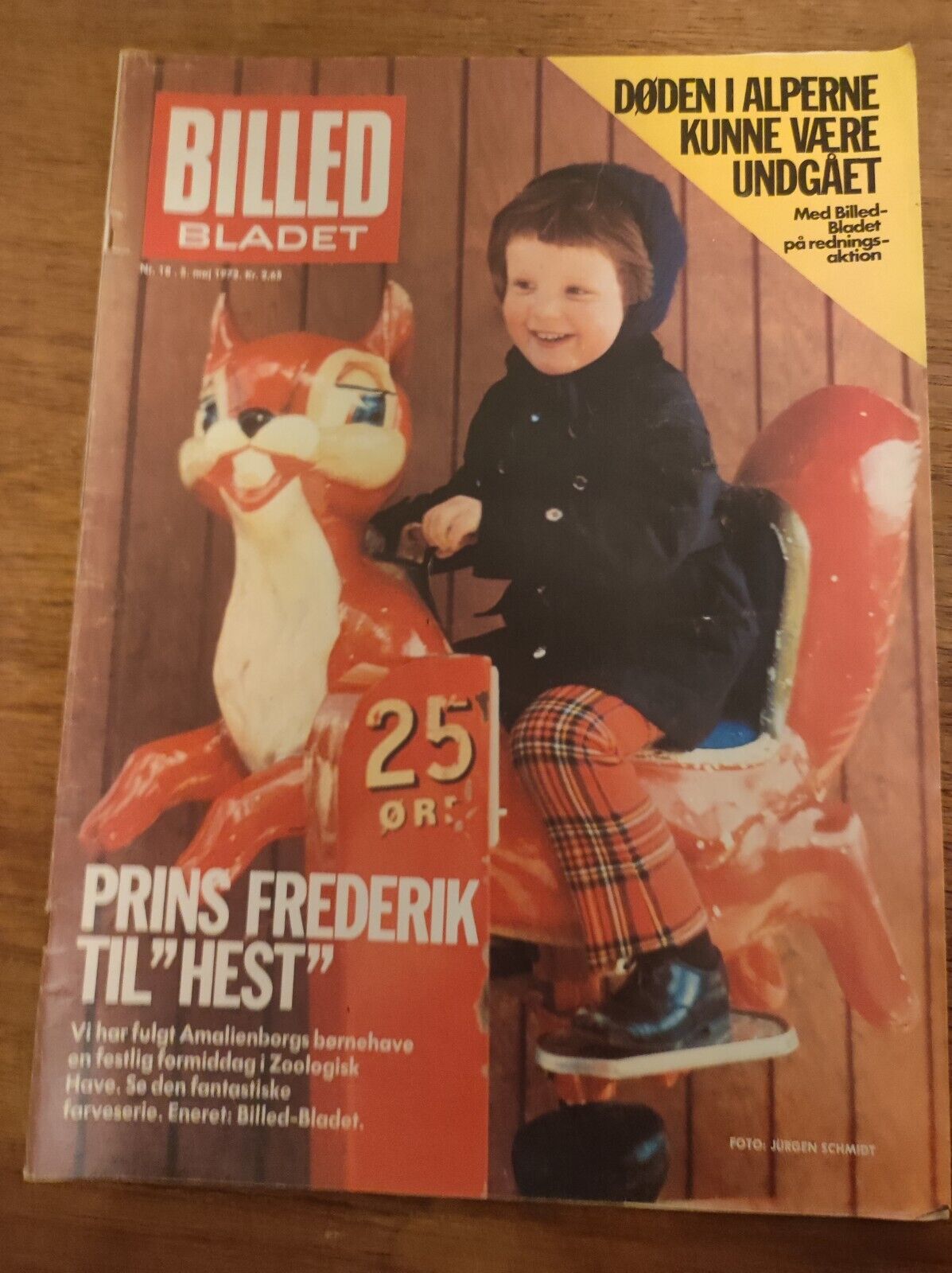 PRINCE FREDERIK Princess Benedikte CLAUDIA CARDINALE 1972 Danish Magazine BB85