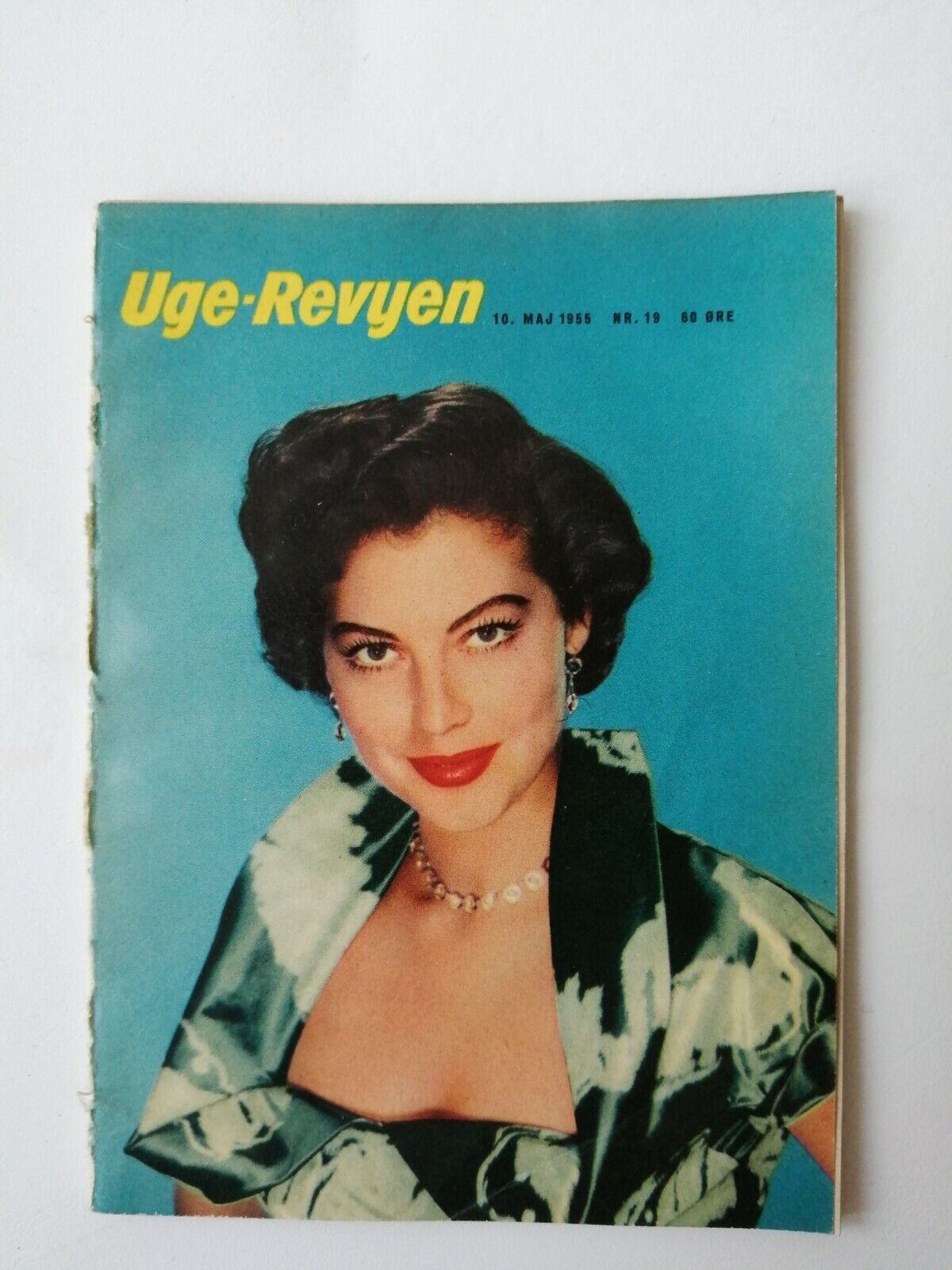 Danish magazine"Uge-Revyen" No 19 1955Ava Gardner on coverMai Zetterling