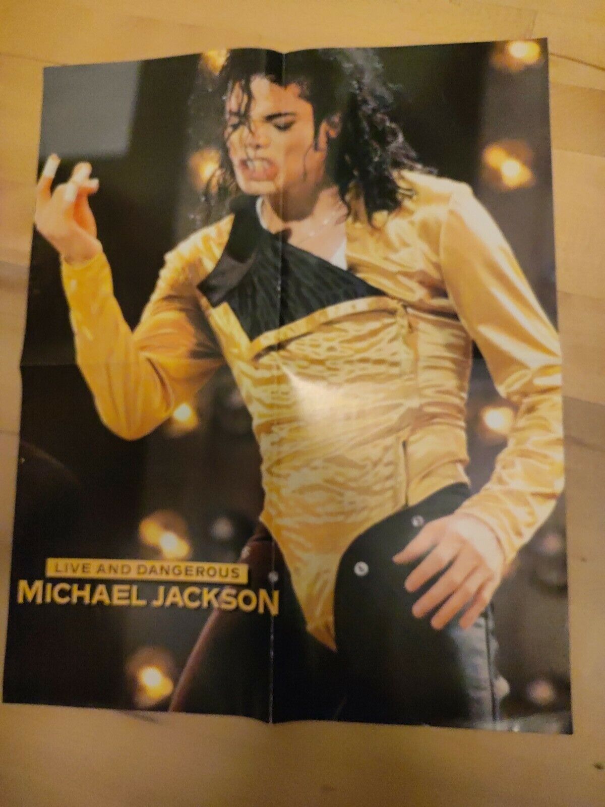 MICHAEL JACKSON Live and Dangerous Great Magazine B13