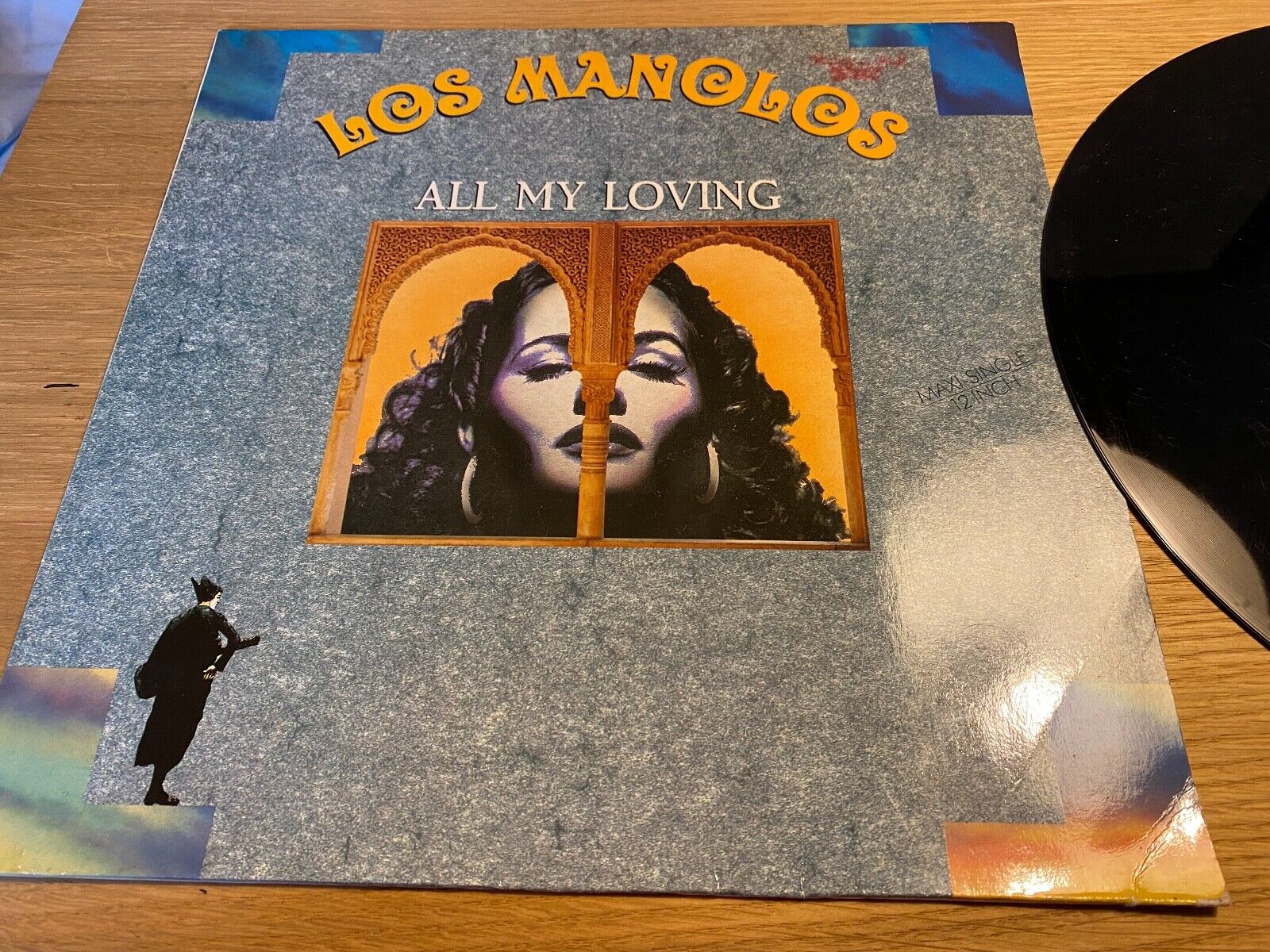 LOS MANOLOS "ALL MY LOVING" 1991 12" MAXI SINGLE RCA J LENNON  P MCCARTNEY 12