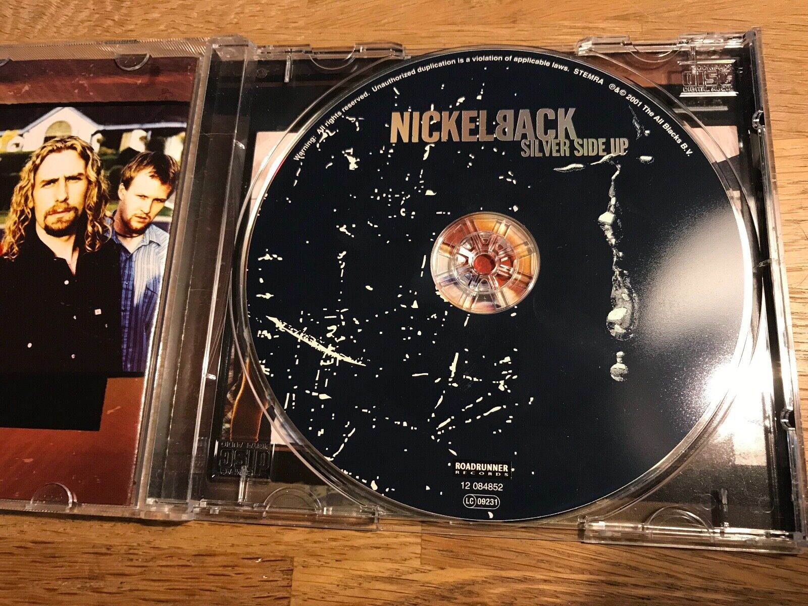 NICKLEBACK "SILVER SIDE UP" 10 TRACKS CD ALBUM ROADRUNNER 2001 DUTCH PRESS NEW**