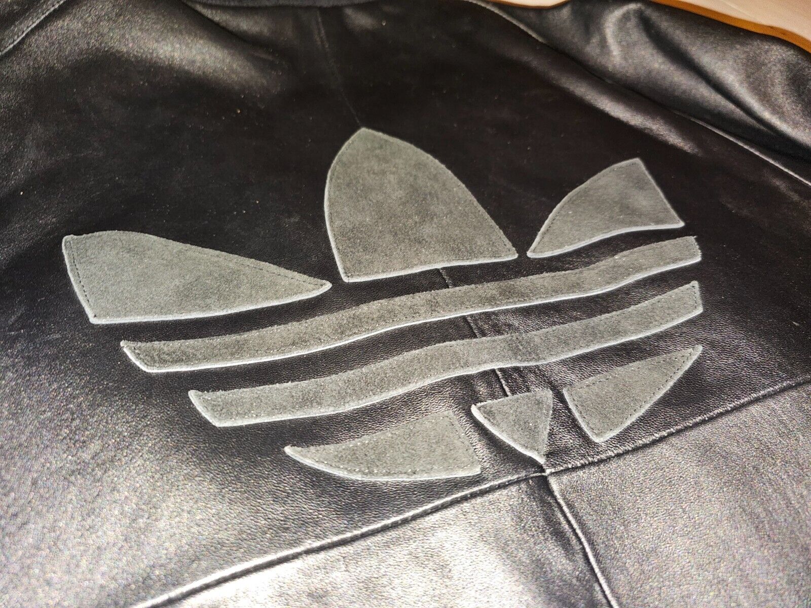 Adidas A15 Leather jacket superstar Run DMC medium 2006 firebird zx