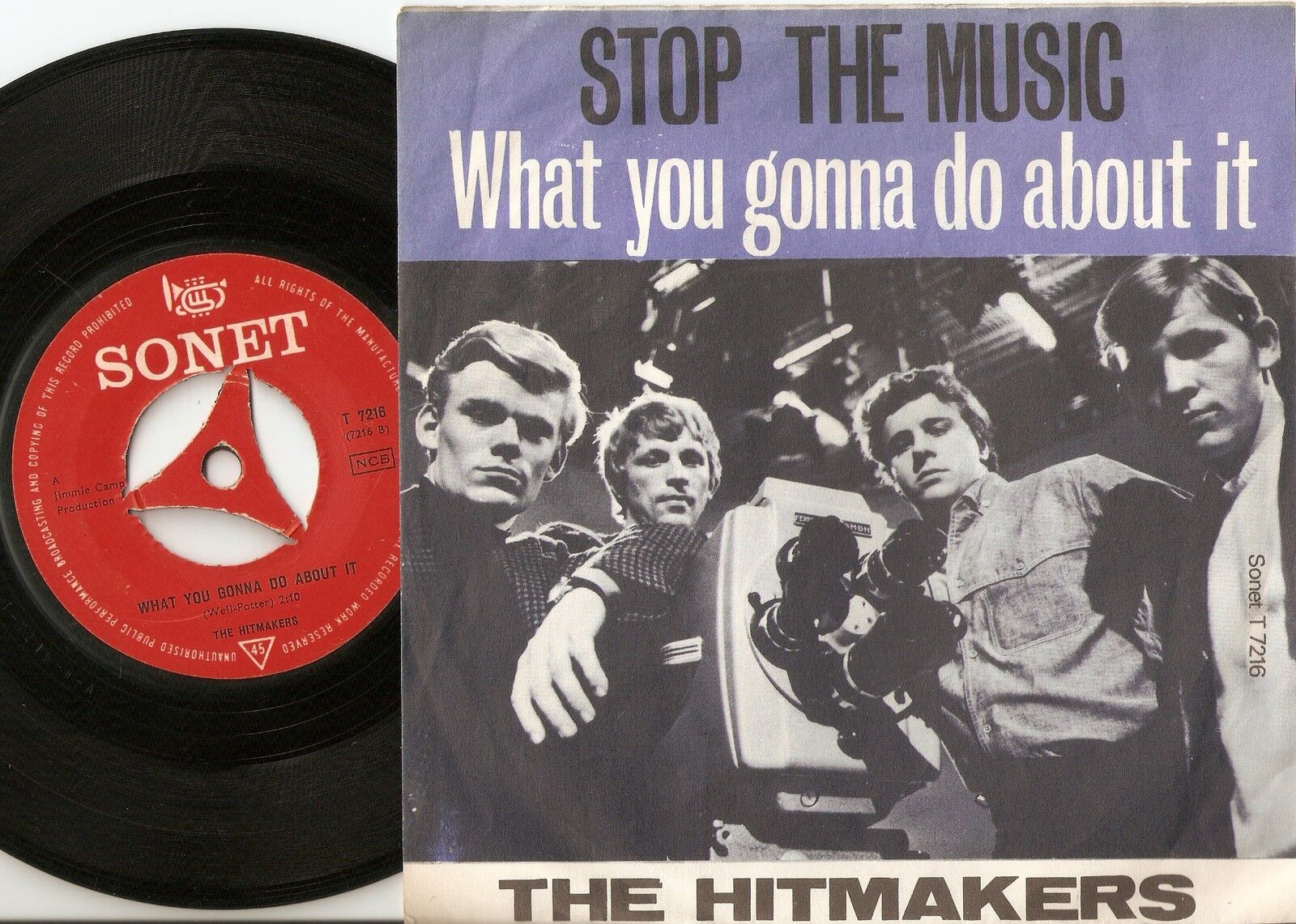 THE HITMAKERS WHAT YOU GONNA DO ABOUT IT  STOP DANISH 45+PS 65 MOD SMALL FACES