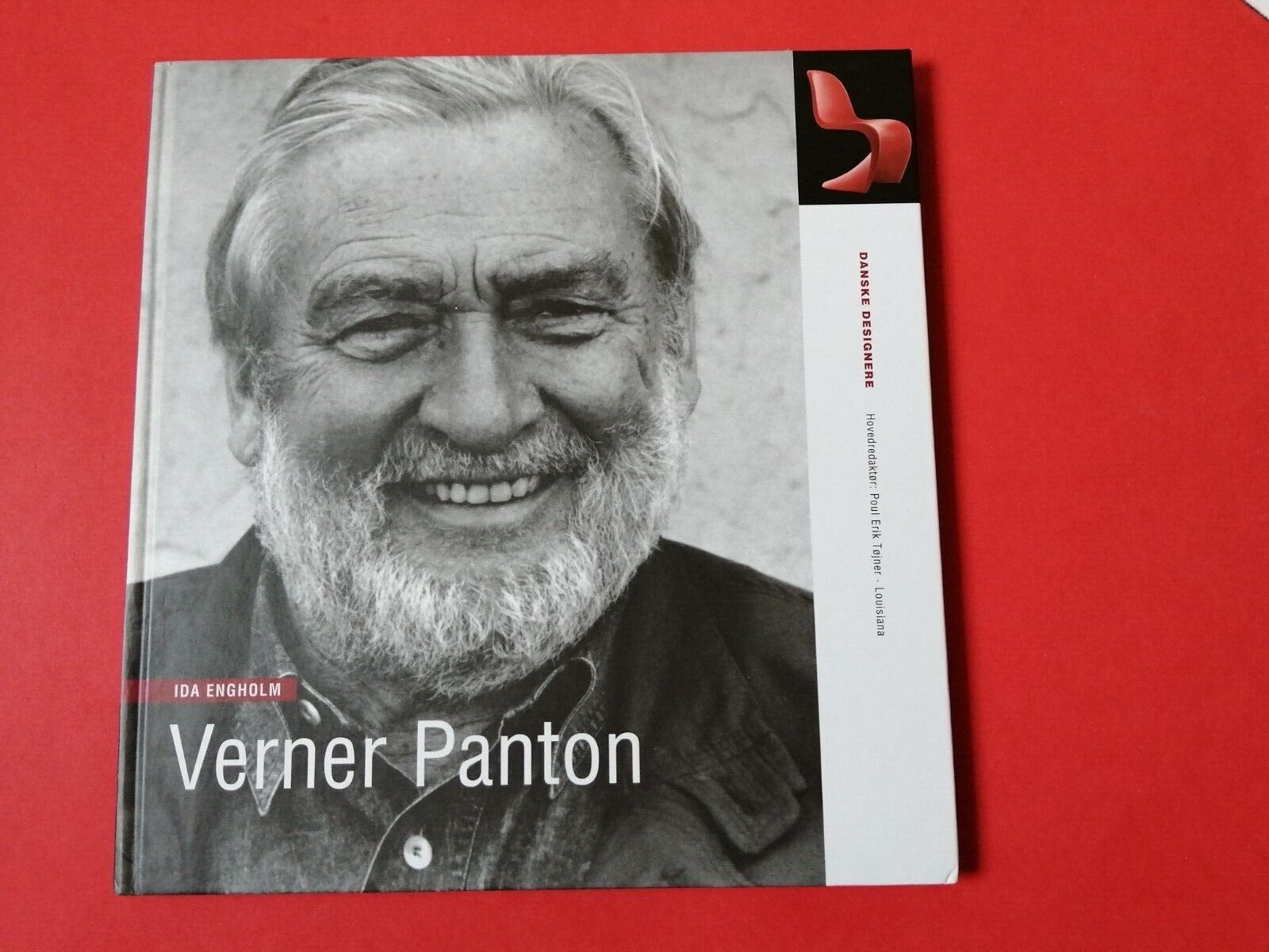 Danish hard cover bookVERNER PANTON Famous Danish designer2004