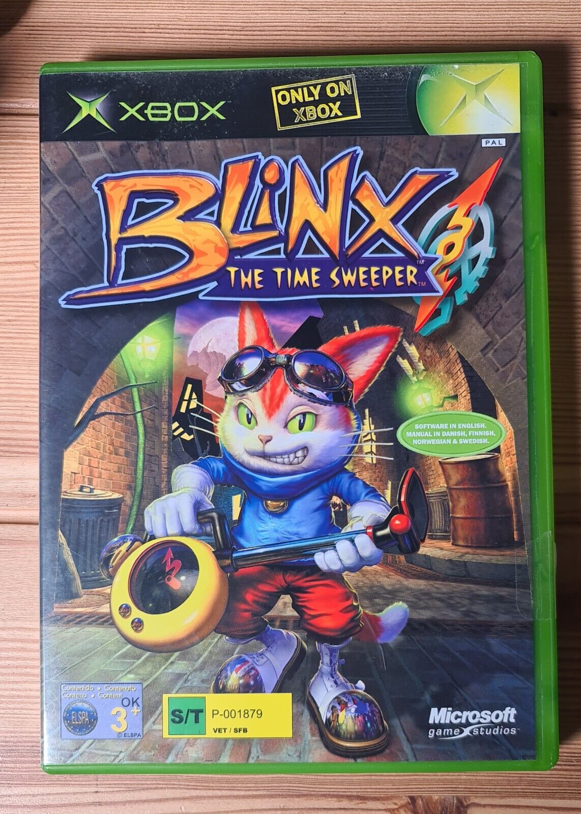 Blinx-The Time Sweeper (Microsoft Xbox, 2002)