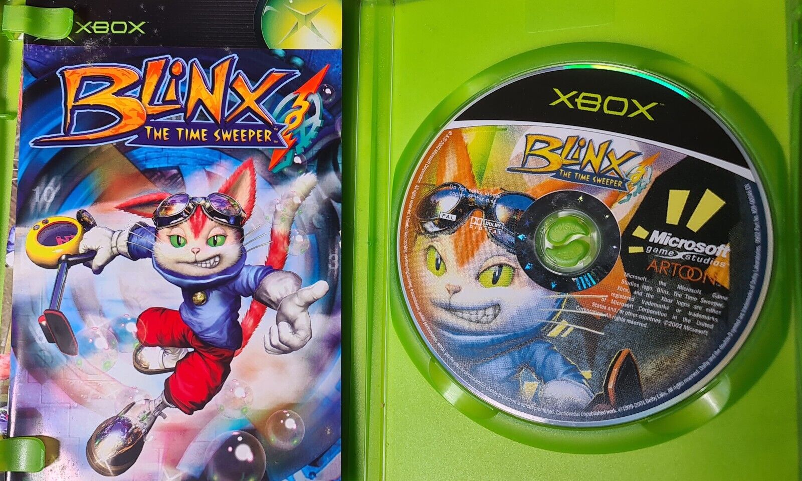 Blinx-The Time Sweeper (Microsoft Xbox, 2002)