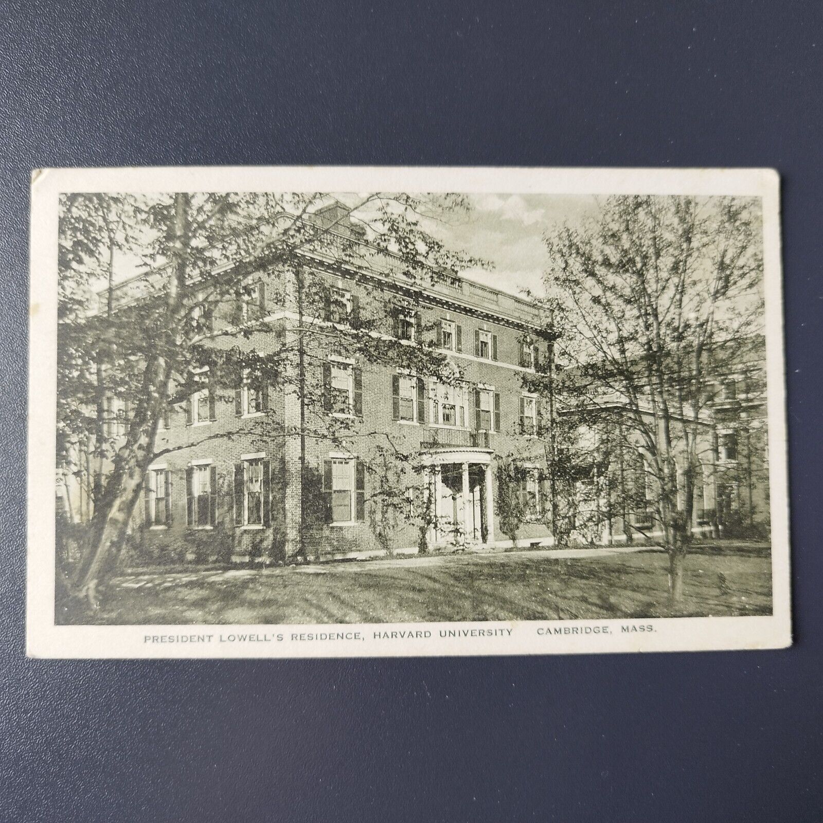 President Lowell's Residence Harvard University Cambridge Mass