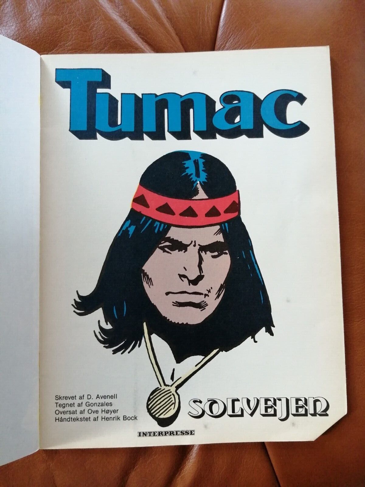 DenmarkComic album"TUMAC:Solvejen" No 3-1981DAvenell