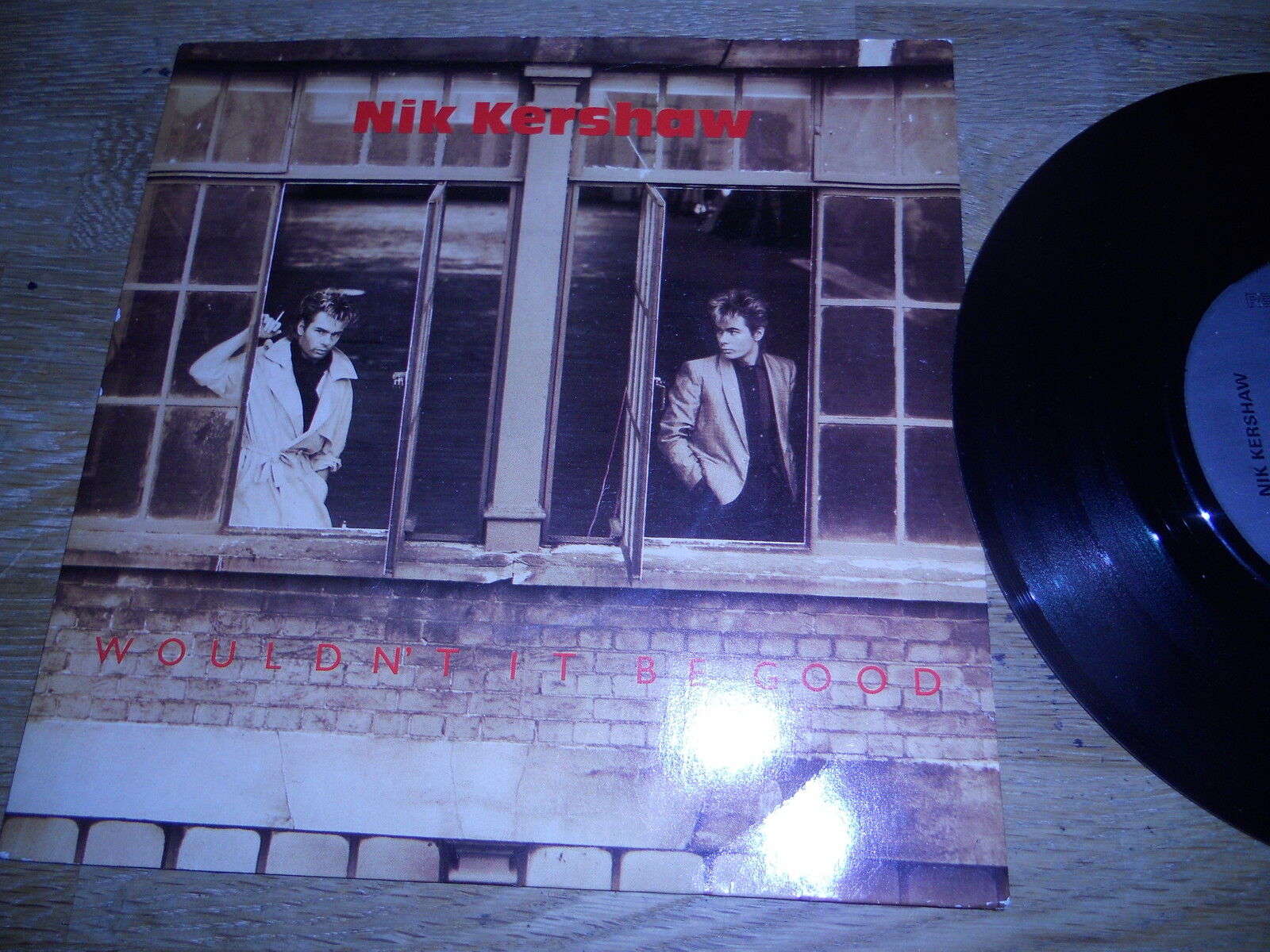 NIK KERSHAW WOULDNT IT BE GOOD / MONKEY BUSINESS 1984 UK EDITION MCA RECORDS OOP