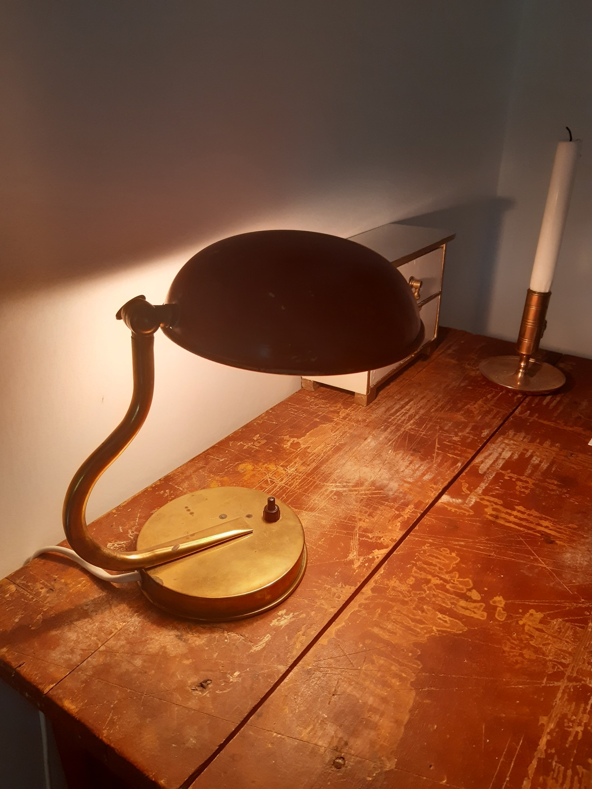 Art deco Bauhaus desk lamp