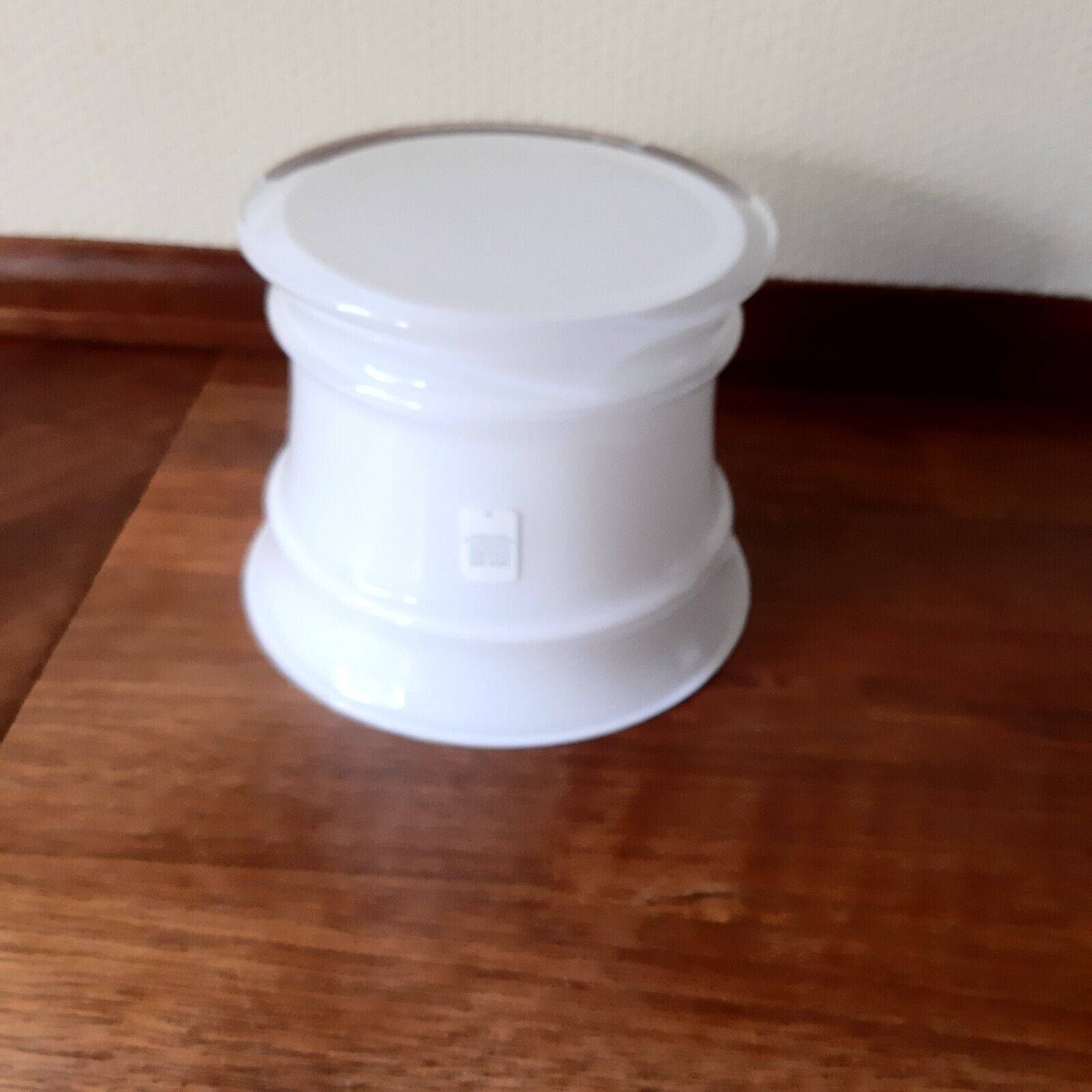 Flower Pot Clear Cased Opaque White MB serie H: 10½ cm M BANG FYENS HOLMEGAARD