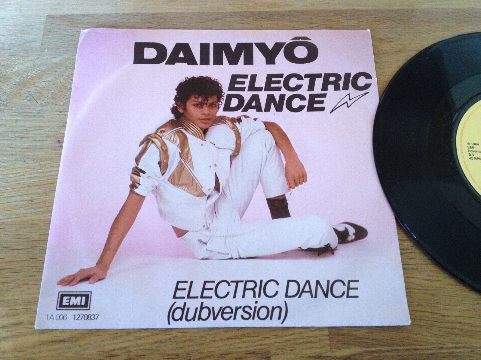 DAIMYÒ "ELECTRIC DANCE" (DUBVERSION) 1984 EMI RECORDS DUTCH MICHAEL JACKSON RARE