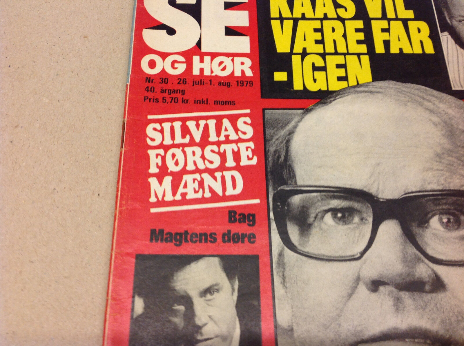 QUEEN SILVIA SWEDEN ROYALS SCANDINAVIA CARL GUSTAF VINTAGE Danish Magazine 1979