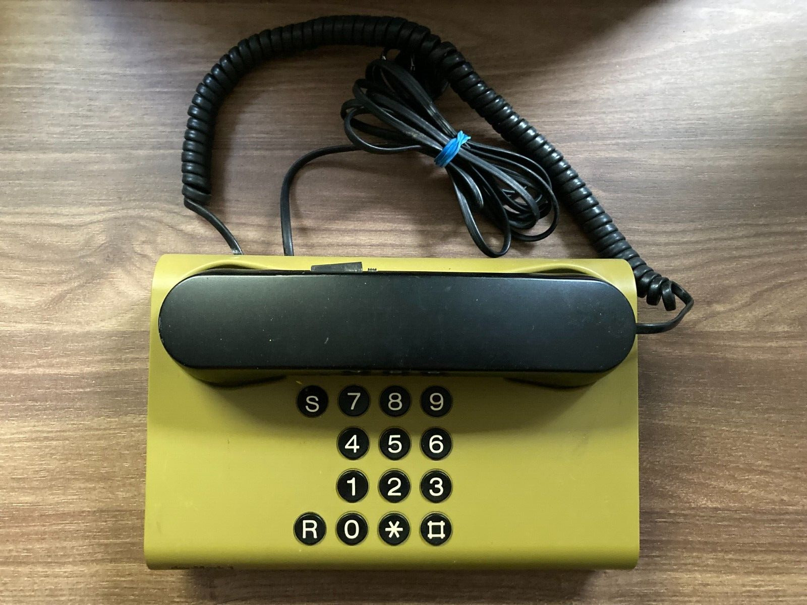 DanMark 1 Retro Vintage Danish Design 1980s Light Green Desk Landline Phone