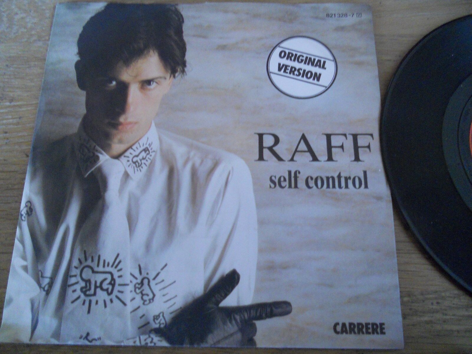 RAFF SELF CONTROL PART I  PART II 1984 GEMA CARRERE RECORDS ITALO HIGH ENERGY 7