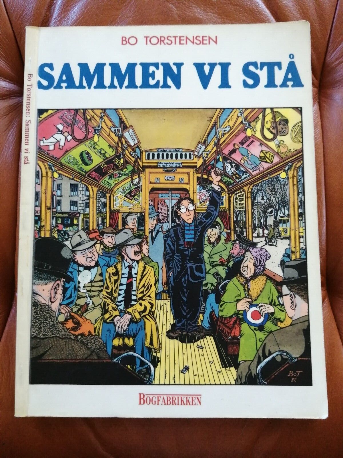 Danish comic book"SAMMEN VI STÅ" Bo Torstensen1st ed 1988