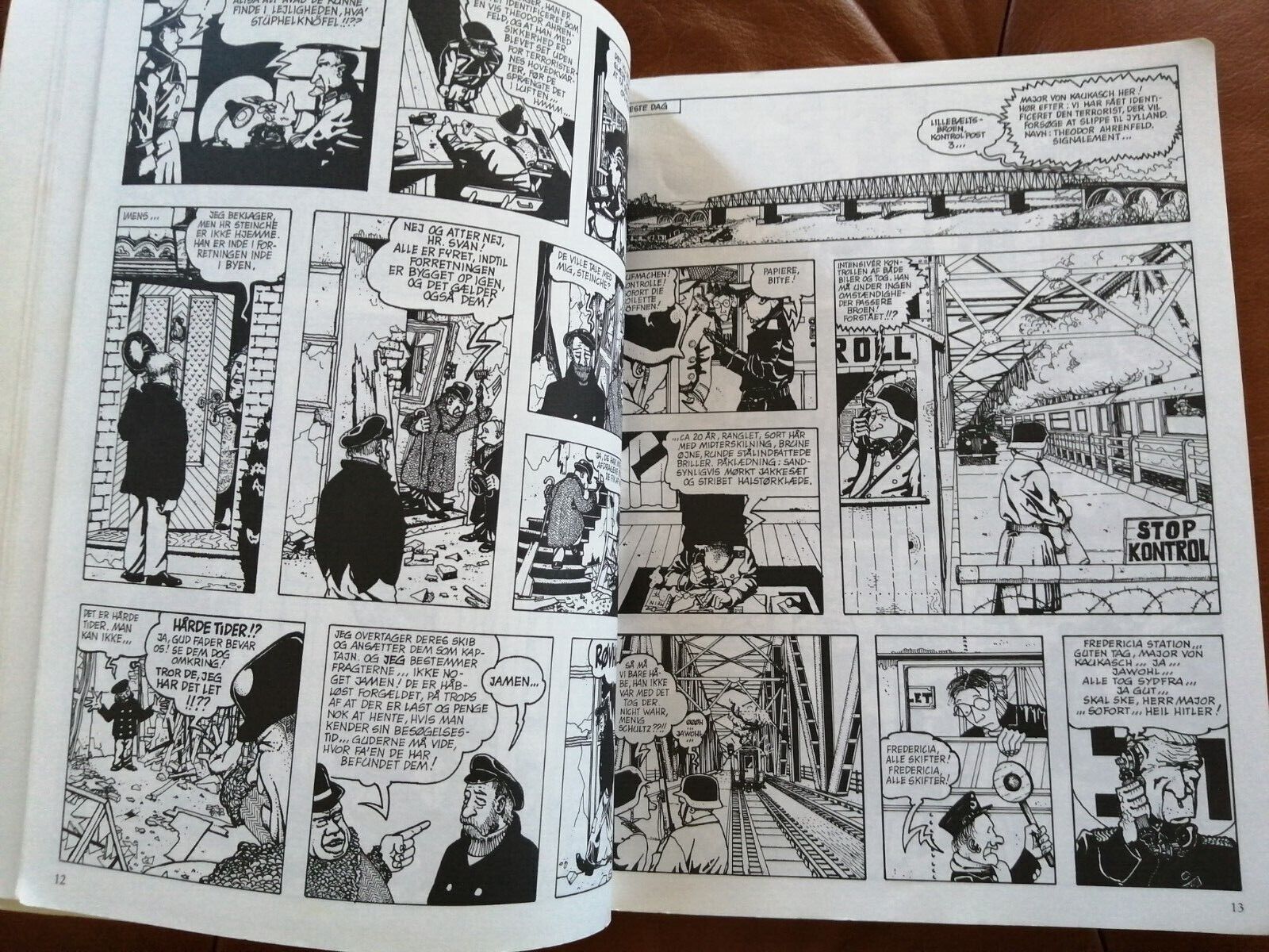 Danish comic book"SAMMEN VI STÅ" Bo Torstensen1st ed 1988