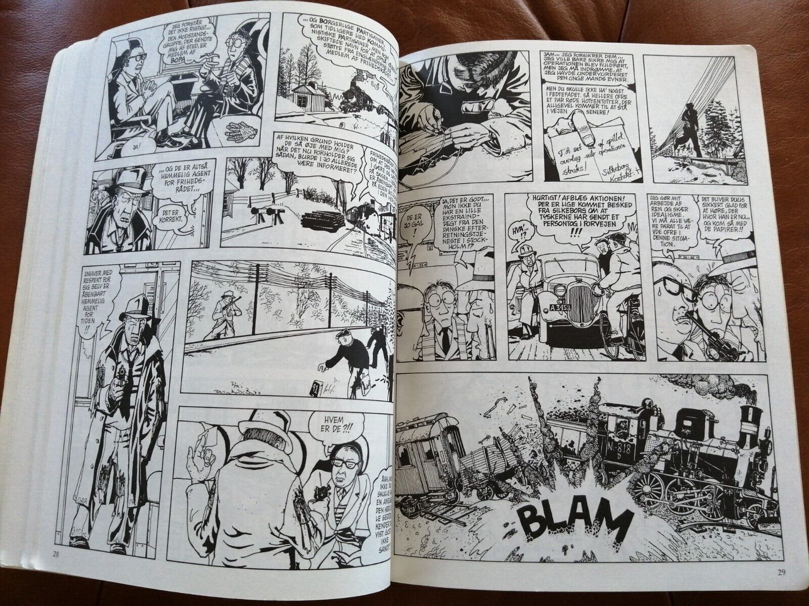 Danish comic book"SAMMEN VI STÅ" Bo Torstensen1st ed 1988