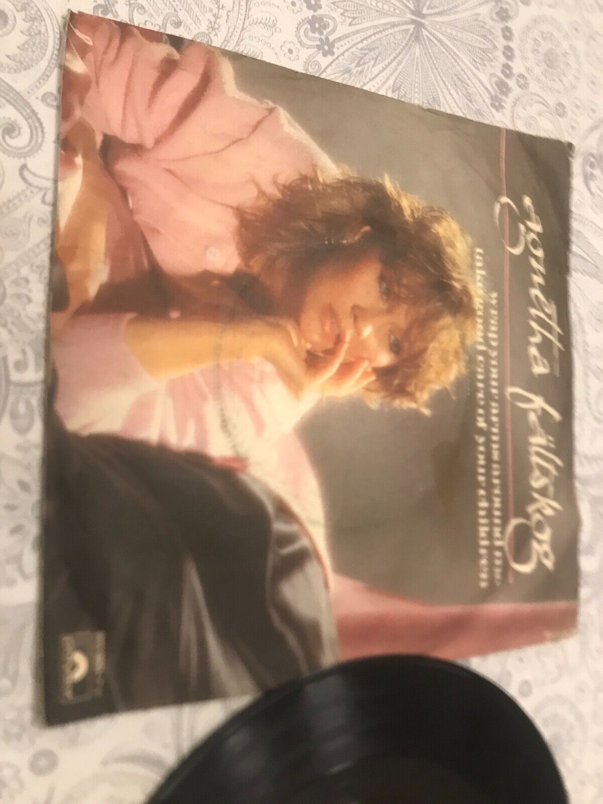 AGNETHA FALTSKOG "WRAP YOUR ARMS AROUND ME" 1983 POLYDOR RECORDS GERMAN PRESSING