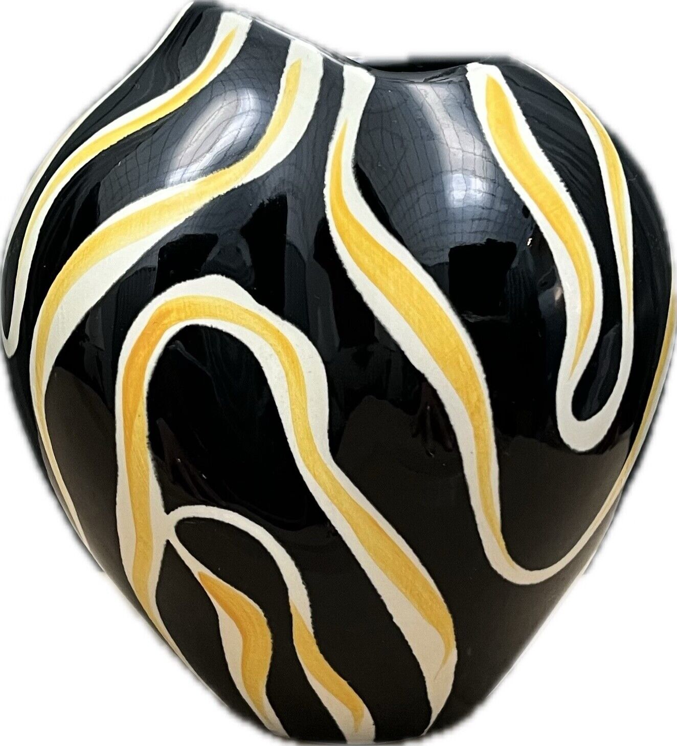 Beautiful West Germany Tigris Vase by  Anneliese Beckh