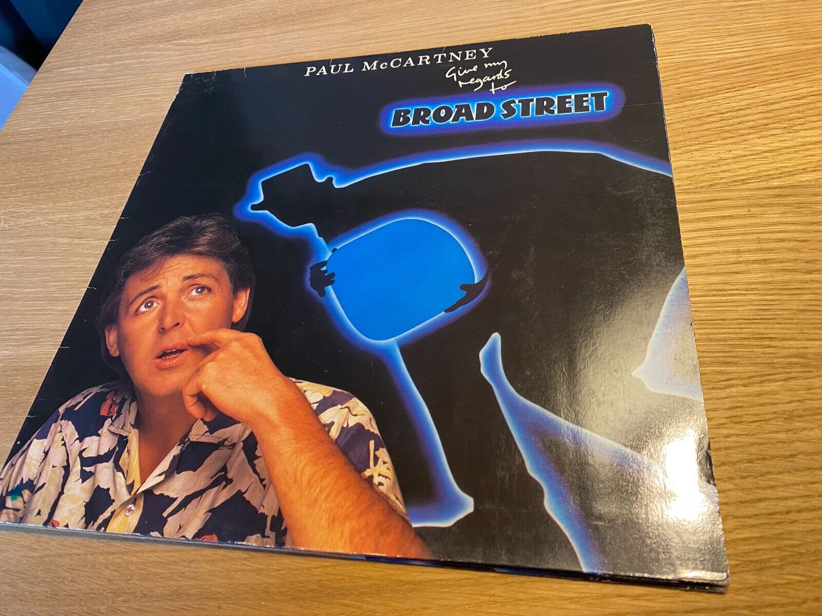 PAUL MCCARTNEY "GIVE MY REGARDS TO BROADSTREET" 1984 16 TRACK VINYL LP EMI MPL