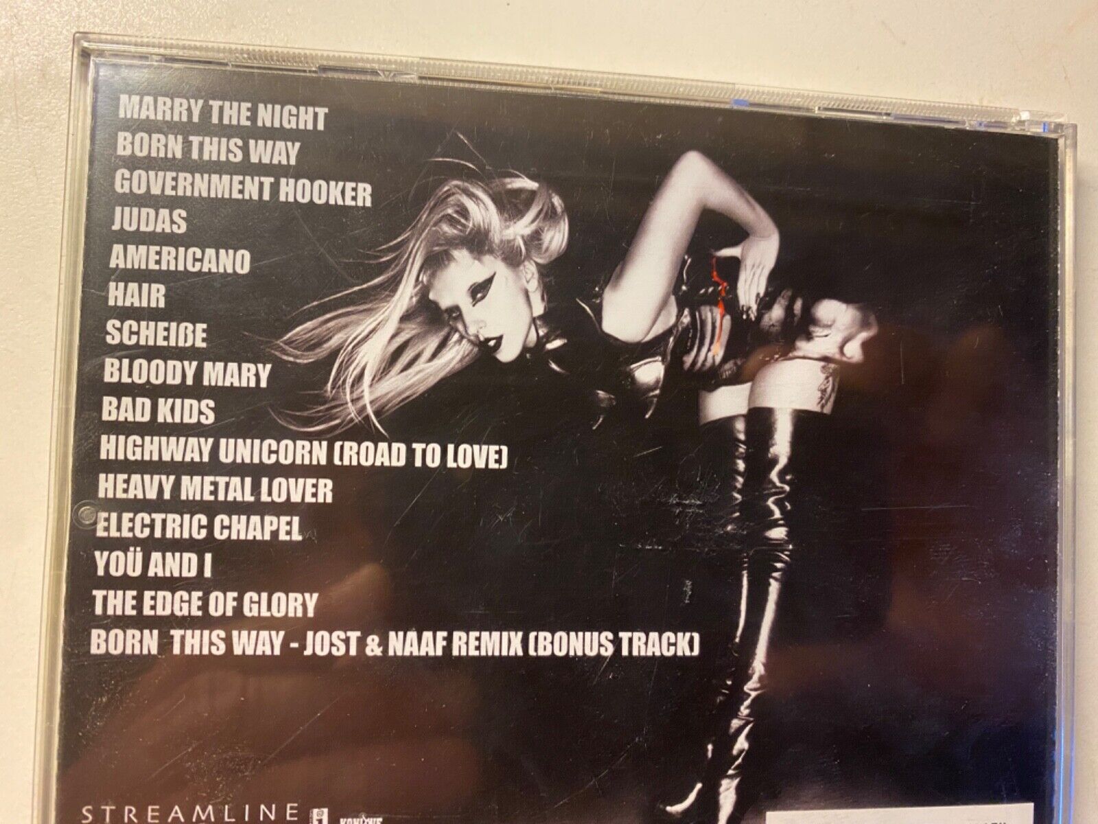 Lady Gaga “Born This Way” Mint New 2011 15 tracks CD Album Streamline Records EU