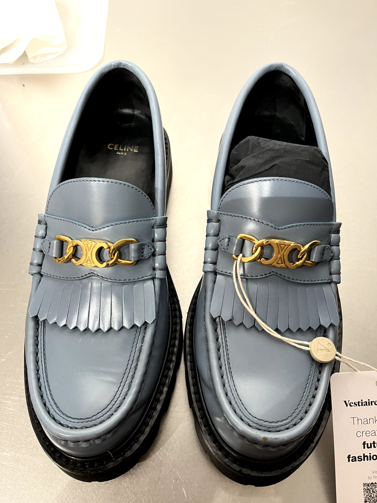 Celine Margaret loafers women size 85