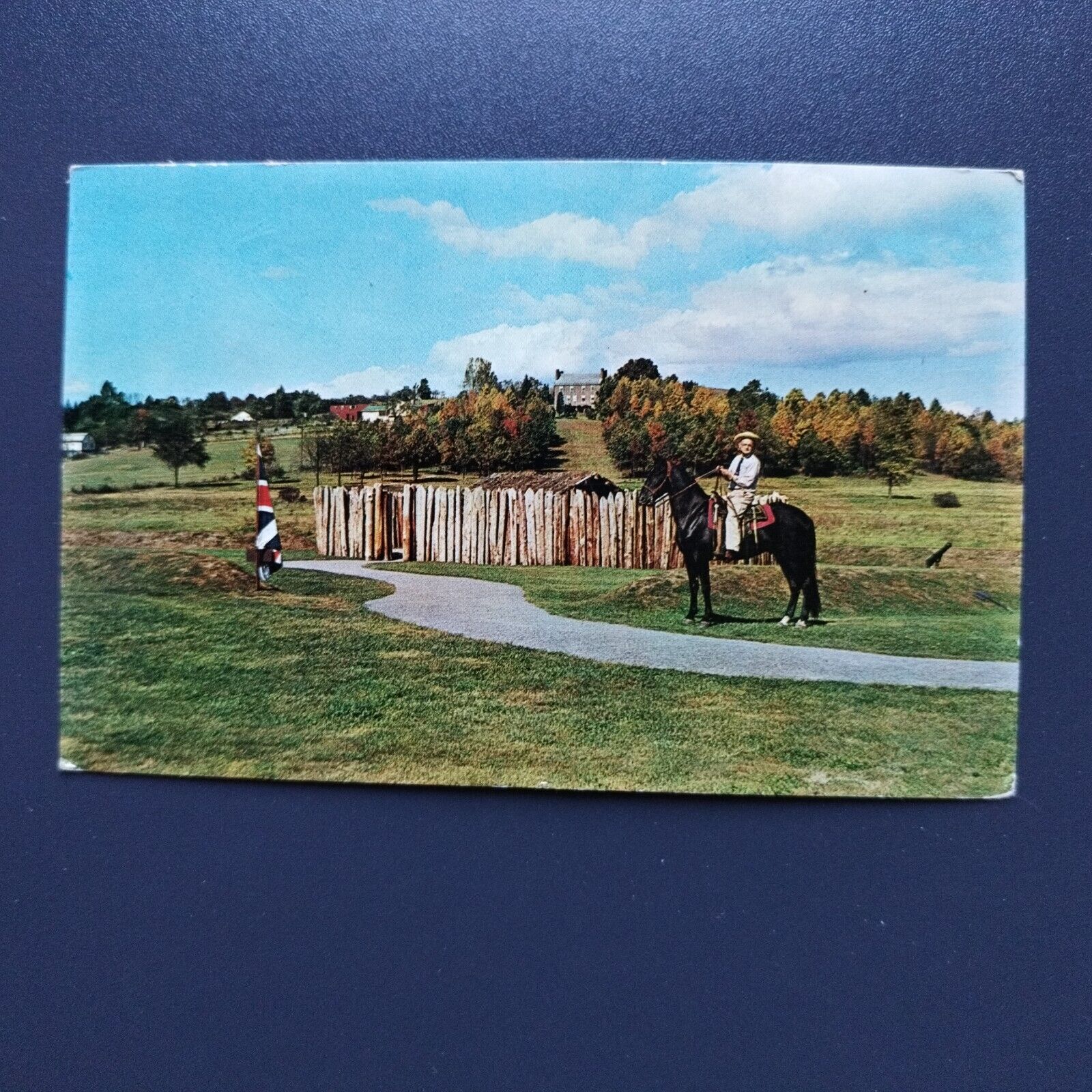 Pennsylvania Fort Necessity in Uniontown Artvue Post Card Co