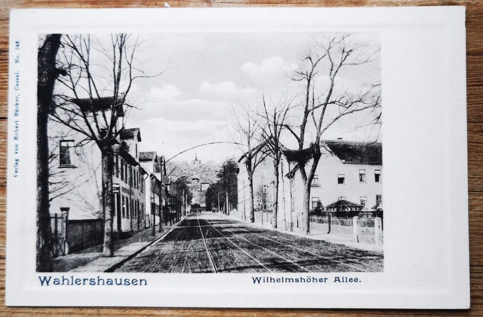 Old postcard:  Wahlershausen Wilheimshöher Alles Germany c 1910  pok270