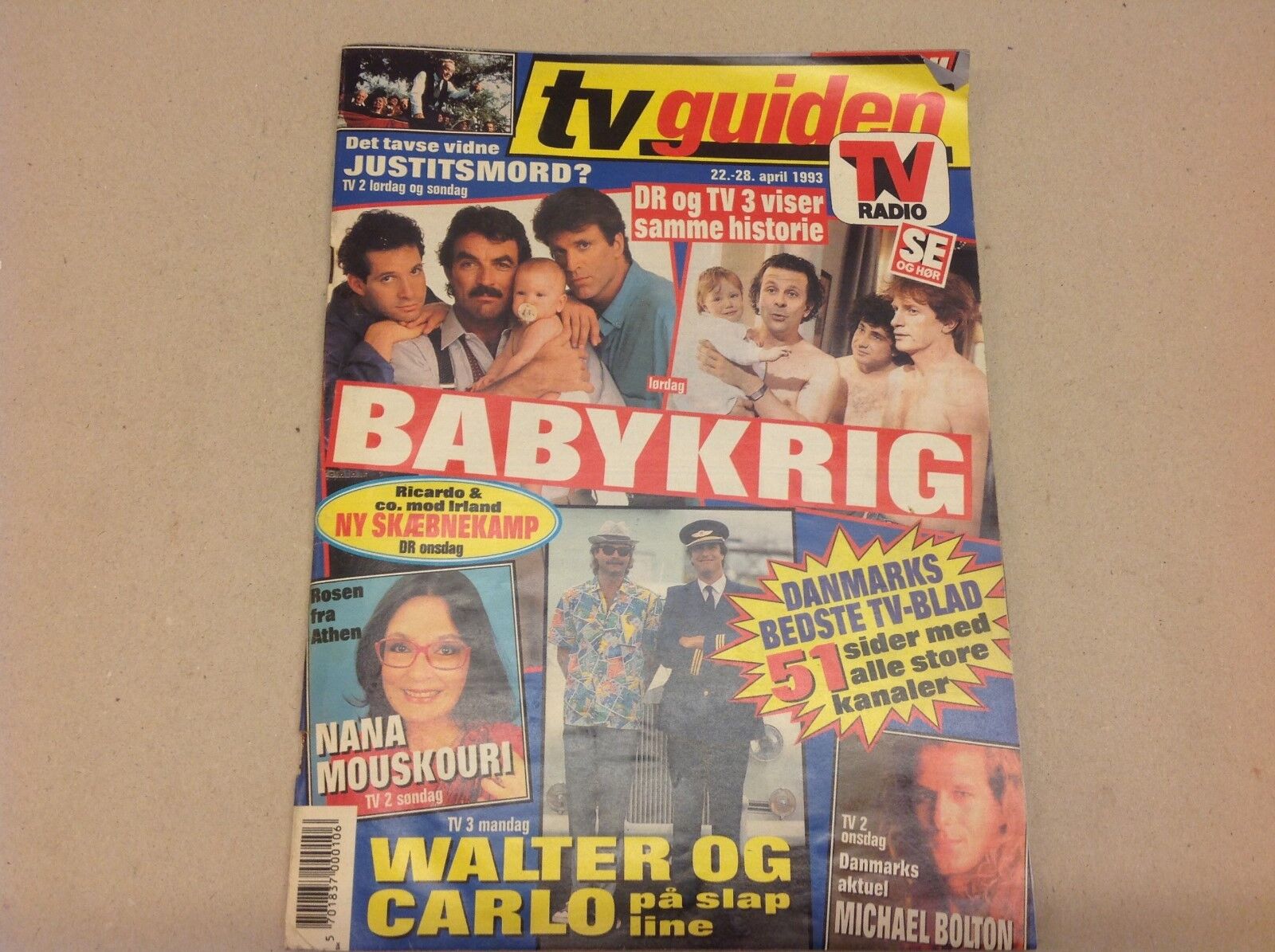 Princess Diana Prince William Harry Photos in Danish Magazine 1993 "Se og Hoer"