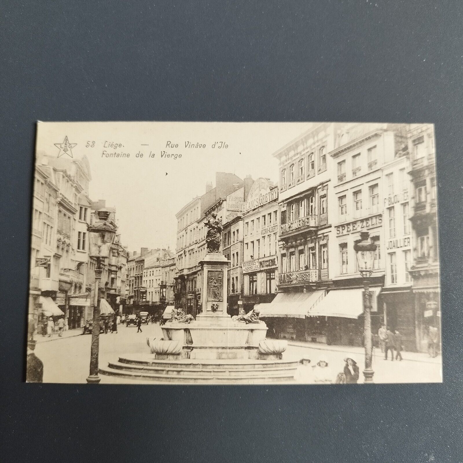 Belgium-Liège-53-Rue Vinâve d'Ile-Fontaine de la Vierge- 1910s