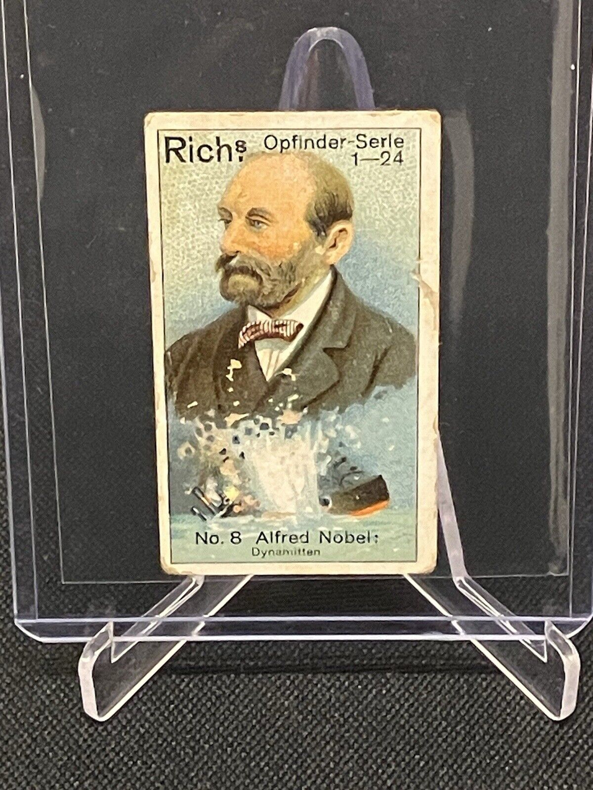 1927 Rich’s Collectors Vintage Inventor Series Alfred Nobel #8