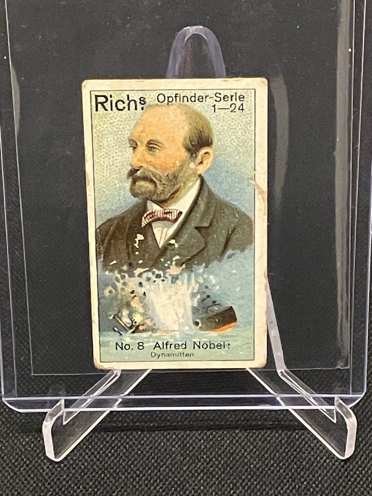 1927 Rich’s Collectors Vintage Inventor Series Alfred Nobel #8