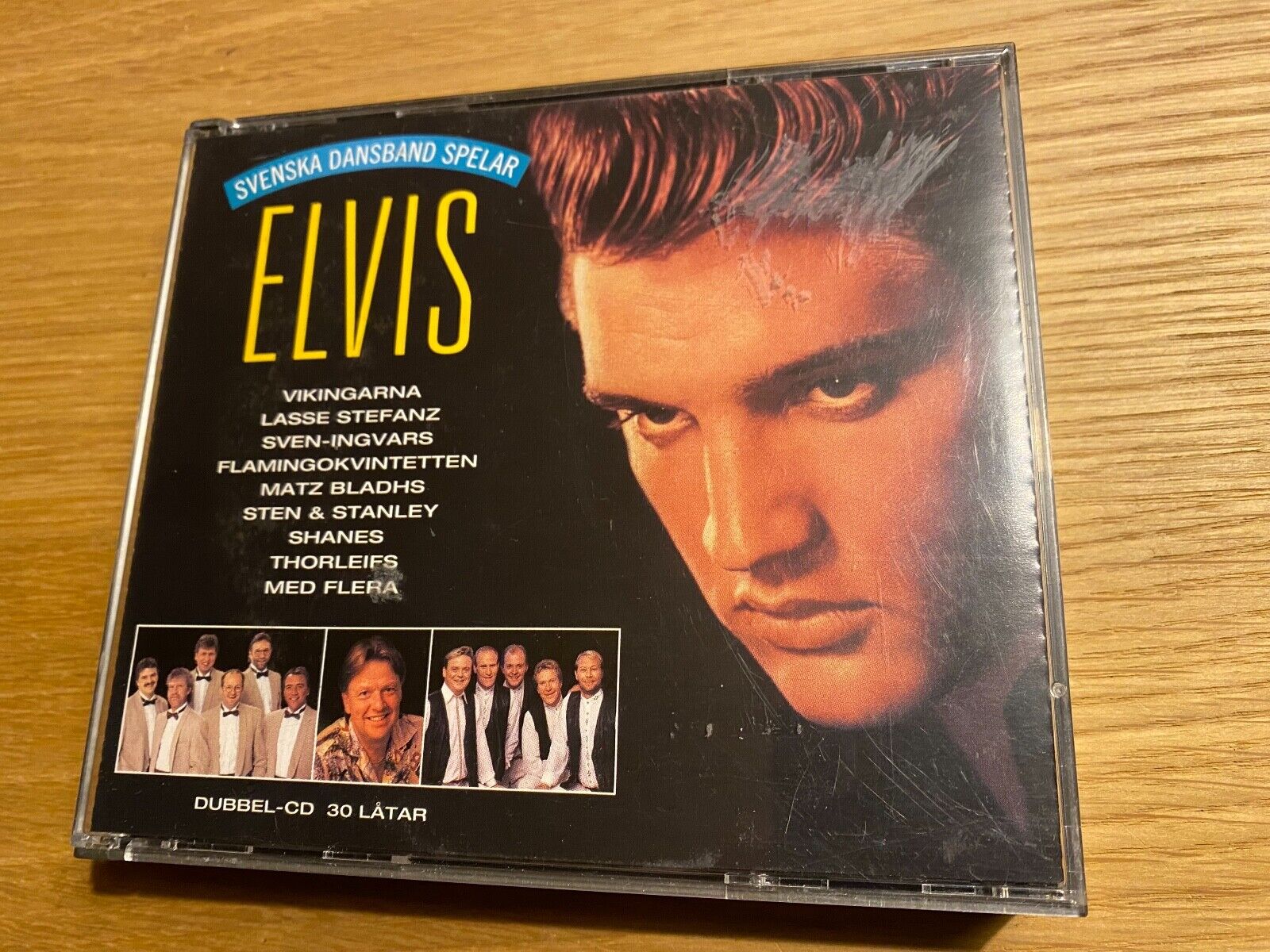 SVENSKA DANSBAND SPELAR "ELVIS" 1992 2 X CD SET 30 TRACKS FRITUNA SWEDEN SCARCE*