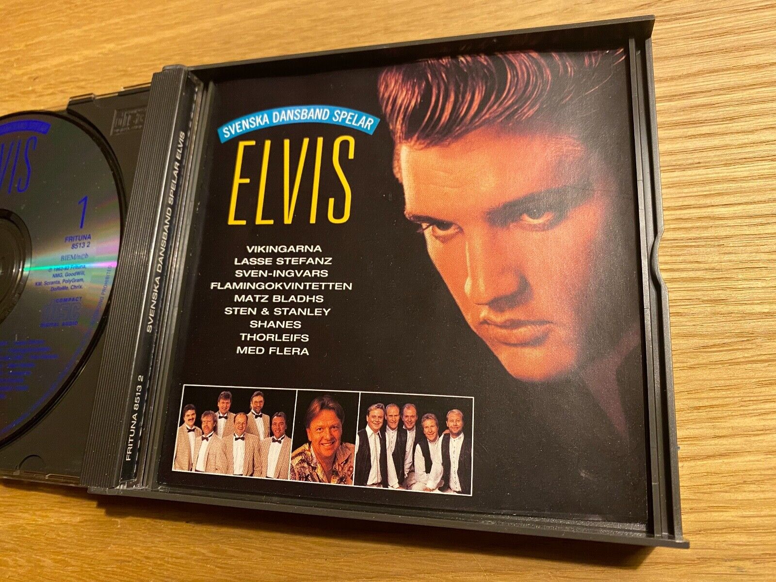 SVENSKA DANSBAND SPELAR "ELVIS" 1992 2 X CD SET 30 TRACKS FRITUNA SWEDEN SCARCE*