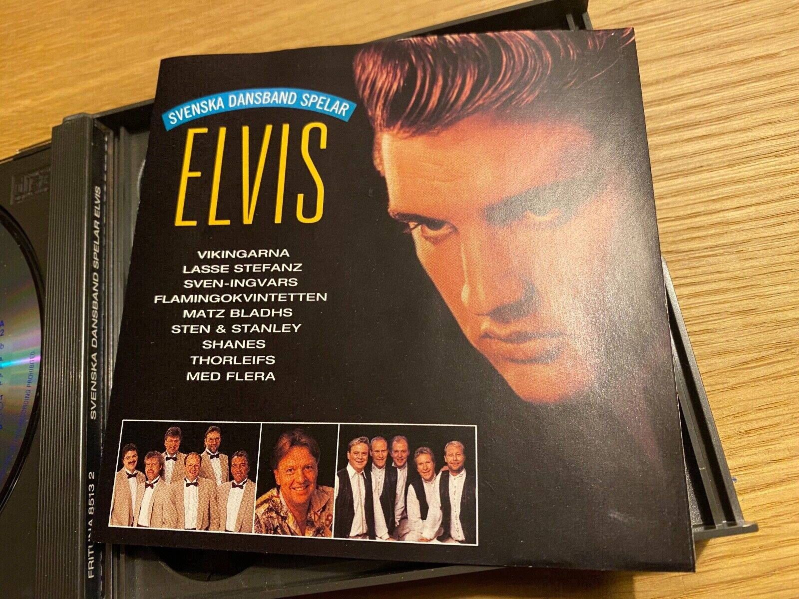 SVENSKA DANSBAND SPELAR "ELVIS" 1992 2 X CD SET 30 TRACKS FRITUNA SWEDEN SCARCE*