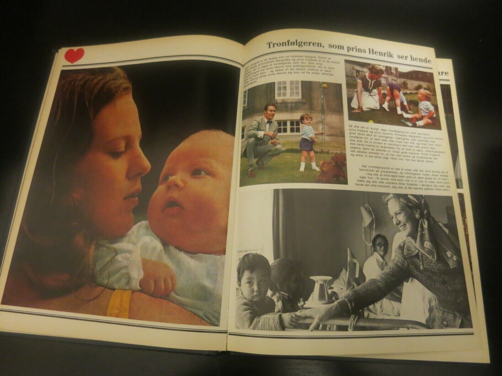 Royal Book Princess ANNE-MARIE Margrethe SONJA CHRISTINA Benedict 1971 Bog28