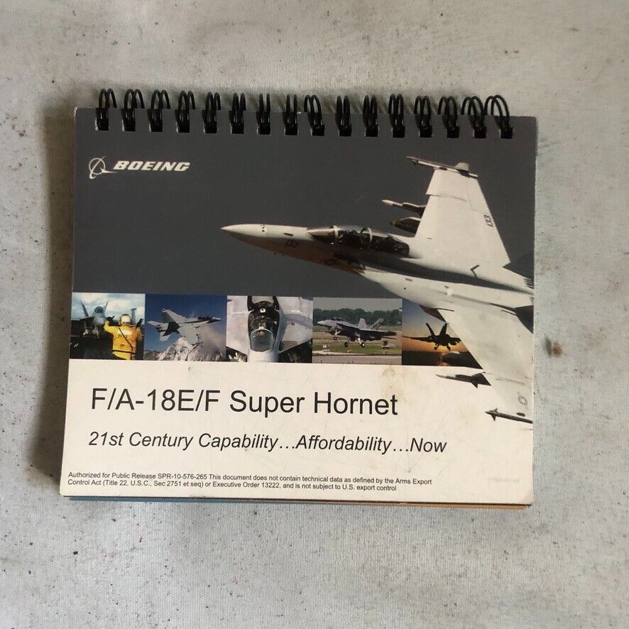 F/A-18F Super Hornet  Broschüre